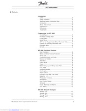 Danfoss VLT 6000 series Manual