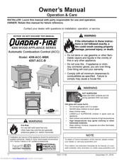 Hearth & Home 43ST-ACC-B Owner's Manual