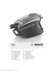 Bosch relaxx bgs5.. Operating Instructions Manual