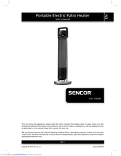 Sencor SHH 1090BK User Manual