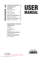 Zanussi ZFC623WAP User Manual