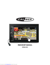 Caliber RMN 801BT Manual