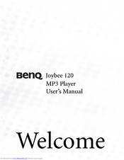 BenQ Joybee 120 User Manual