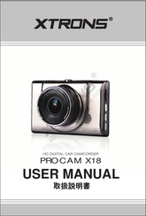 Xtrons PROCAM X18 User Manual