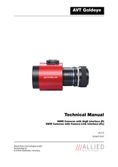 Allied Vision Technologies Goldeye CL-008 SWIR Technical Manual