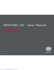 Cooler Master SENTINEL III User Manual