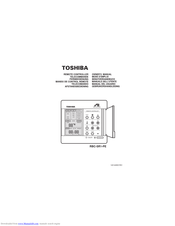 Toshiba RBC-SR1-PE Owner's Manual