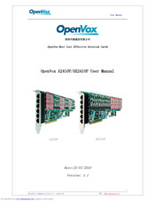 OpenVox A2410P User Manual