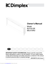 Dimplex BELFORD Owner's Manual