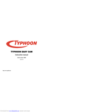 TYPHOON EASY CAM Instruction Manual