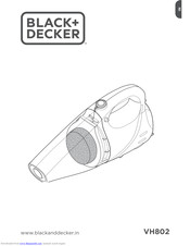 Black & Decker vh802 User Manual