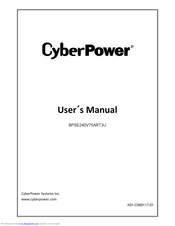 CyberPower BPSE240V75ART3U User Manual