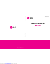 LG KC550 Service Manual