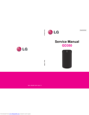 LG GD350 Service Manual