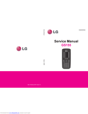 LG GS155 Service Manual