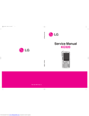 LG KG920 Service Manual