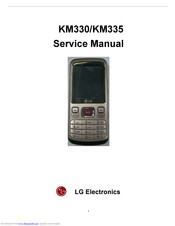 LG KM330 Service Manual