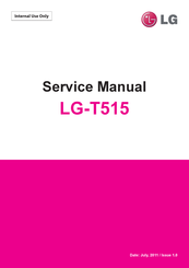 LG LG-T515 Service Manual