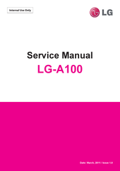 LG LG-A100 Service Manual