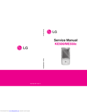 LG KE500 Service Manual