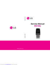 LG MG180C Service Manual