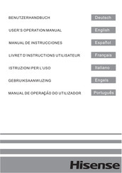Hisense RS-34WCSA1 User's Operation Manual