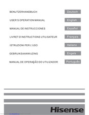 Hisense RS669N4WC1 User's Operation Manual