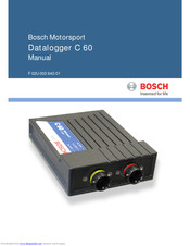 Bosch C 60 Manual