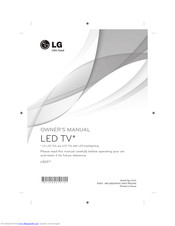 LG LB45 series Owner's Manual