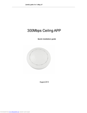 ActForNet A291 Quick Installation Manual