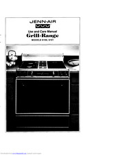 Jenn-Air C101 Use And Care Manual