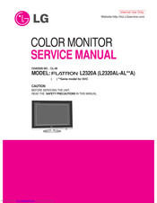 LG FLATRON L2320A Service Manual