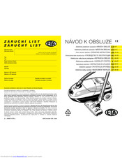 Eta 0408, 2408, 3408, 7408 Operating Instructions Manual