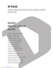 D-Link DKVM-222 Quick Installation Manual