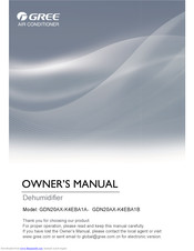 Gree GDN20AX-K4EBA1A Owner's Manual