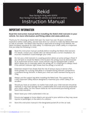 Axkid Rekid Instruction Manual