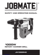 Jobmate JM1000RHD Safety And Operating Manual
