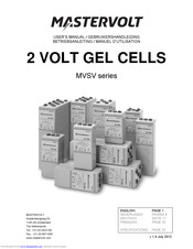 Mastervolt MVSV series User Manual