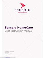 Sensara homecare User Instruction Manual