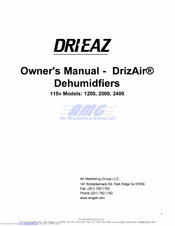 Dri-eaz DRIZAIR 2000 Manuals | ManualsLib Dri-Eaz F259 ManualsLib