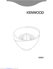 KENWOOD A960 Manual