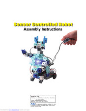Artec Sensor Controlled Robot Assembly Instructions Manual
