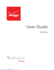 Verizon ellipsis jetpack MHS800L User Manual