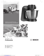 Bosch MUM57...GB Professional Instruction Manual