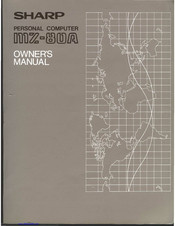 Sharp MZ-80A Owner's Manual