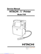 Hitachi PXR Service Manual