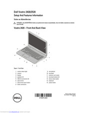 Dell Vostro 2520 Setup And Features Information