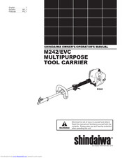 Shindaiwa M242/EVC Owner's/Operator's Manual