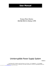 Tech Novitas venus flexi series User Manual