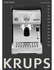 Krups XP52 Series User Manual